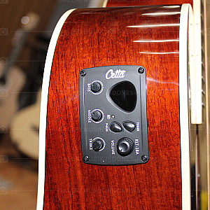 Cetta XO28E SMGN G Dreadnought Body Acoustic Electric Guitar